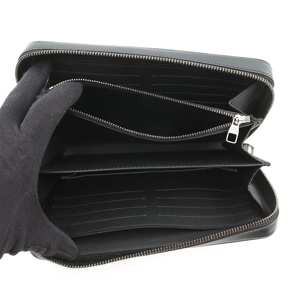 LOUIS VUITTON ブラック モノグラム 長財布 正規紙袋無料】ルイヴィトン 長財布 新品 ポルトフォイユ ブラザ