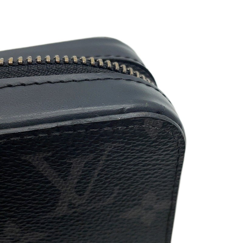 ルイヴィトン 長財布 モノグラム・エクリプス ジッピーXL M61698 LOUIS VUITTON ヴィトン 財布 メンズ 黒 ブラック