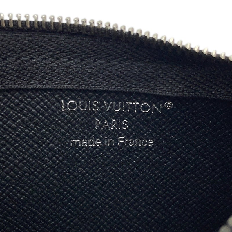 ルイヴィトン コインケース ダミエ・グラフィット ポシェット・クレ N60155 LOUIS VUITTON 黒 ブラック