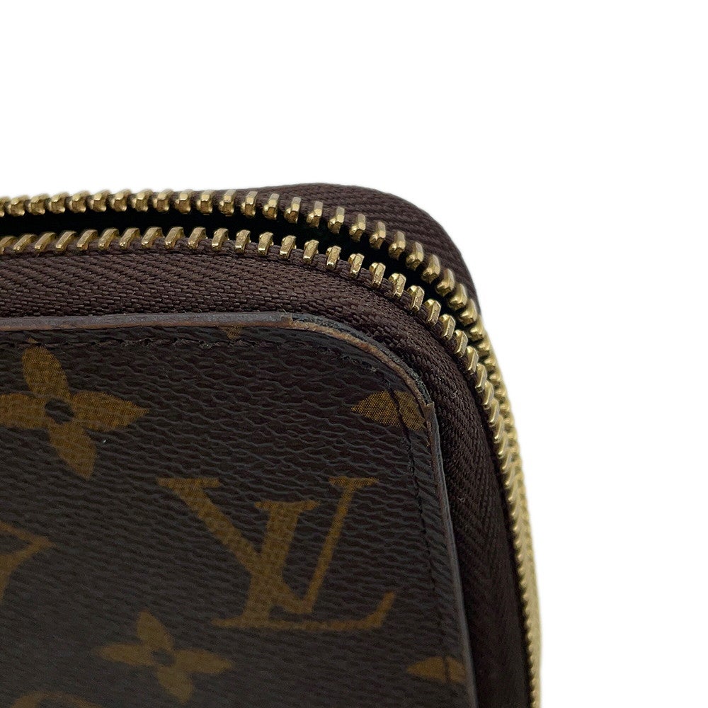 ルイヴィトン LOUIS VUITTON ジッピー・ウォレット M83689 モノグラム ニコラジェスキエール  ラウンドファスナー 長財布 モノグラムキャンバス ブラウン 新品同様 ルイヴィトンコピー激安 ジッピー・ウォレット レディース 長財布 M83689