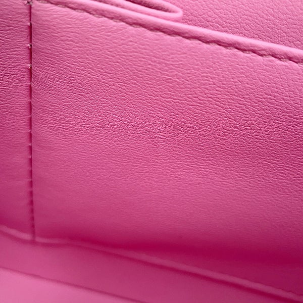 シャネル チェーンショルダーバッグ マトラッセ25 ココマーク ダブルチェーン キャビアスキン A01112 CHANEL