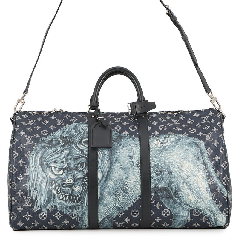 ルイヴィトン ボストンバッグ モノグラム・サバンナ キーポル・バンドリエール55 M54257 2way チャップマン・ブラザーズ