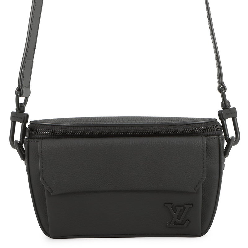 ルイヴィトン ショルダーバッグ LV アエログラム パイロット ウェアラブル ウォレット M83563 ヴィトン 財布 ブラック 黒