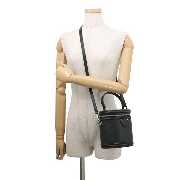 ルイヴィトン ハンドバッグ エピ カンヌ M52226 LOUIS VUITTON 2wayショルダーバッグ ブラック 黒