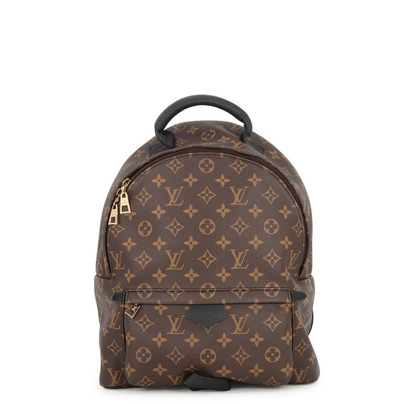 ルイヴィトン リュック モノグラム パームスプリングス バックパックMM M44874 LOUIS VUITTON 黒 ブラック