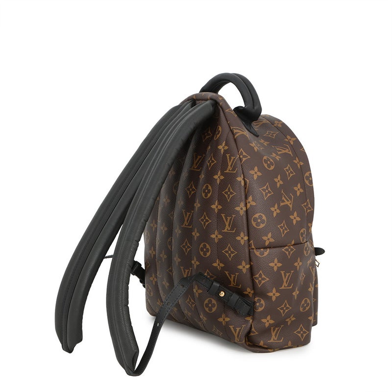 ルイヴィトン リュック モノグラム パームスプリングス バックパックMM M44874 LOUIS VUITTON 黒 ブラック