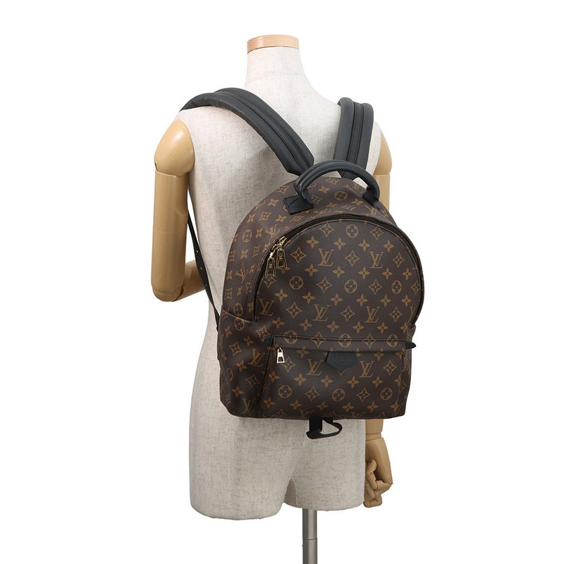 ルイヴィトン リュック モノグラム パームスプリングス バックパックMM M44874 LOUIS VUITTON 黒 ブラック