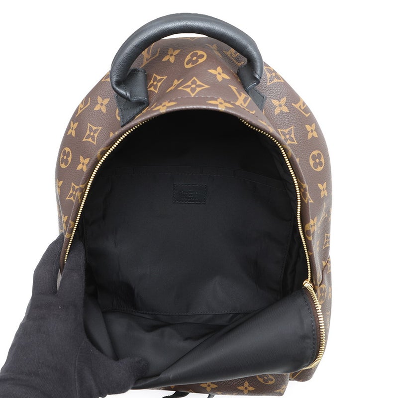 ルイヴィトン リュック モノグラム パームスプリングス バックパックMM M44874 LOUIS VUITTON 黒 ブラック