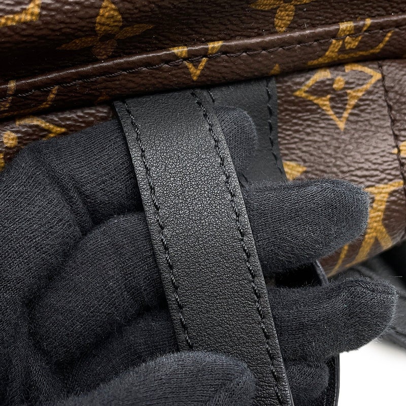 ルイヴィトン リュック モノグラム パームスプリングス バックパックMM M44874 LOUIS VUITTON 黒 ブラック