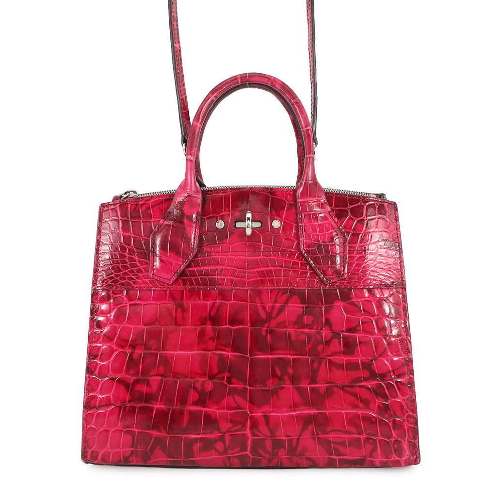 ルイヴィトン M53029 ハンドバッグ レッド  LOUIS VUITTON シティスティーマーPM アンフィニ LOUIS VUITTON - ルイヴィトン M53029 ハンドバッグ レッド LOUIS