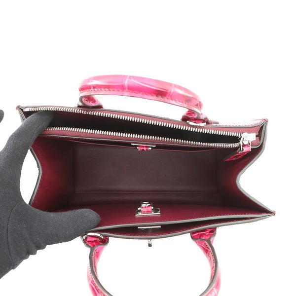 ルイヴィトン ハンドバッグ アリゲーター シティ・スティーマー PM LOUIS VUITTON ヴィトン バッグ 2way ショルダーバッグ