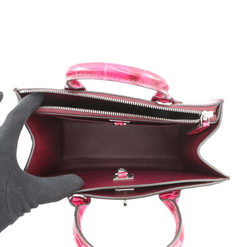 ルイヴィトン ハンドバッグ アリゲーター シティ・スティーマー PM LOUIS VUITTON ヴィトン バッグ 2way ショルダーバッグ