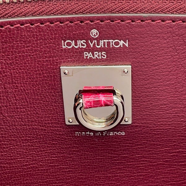 ルイヴィトン ハンドバッグ アリゲーター シティ・スティーマー PM LOUIS VUITTON ヴィトン バッグ 2way ショルダーバッグ