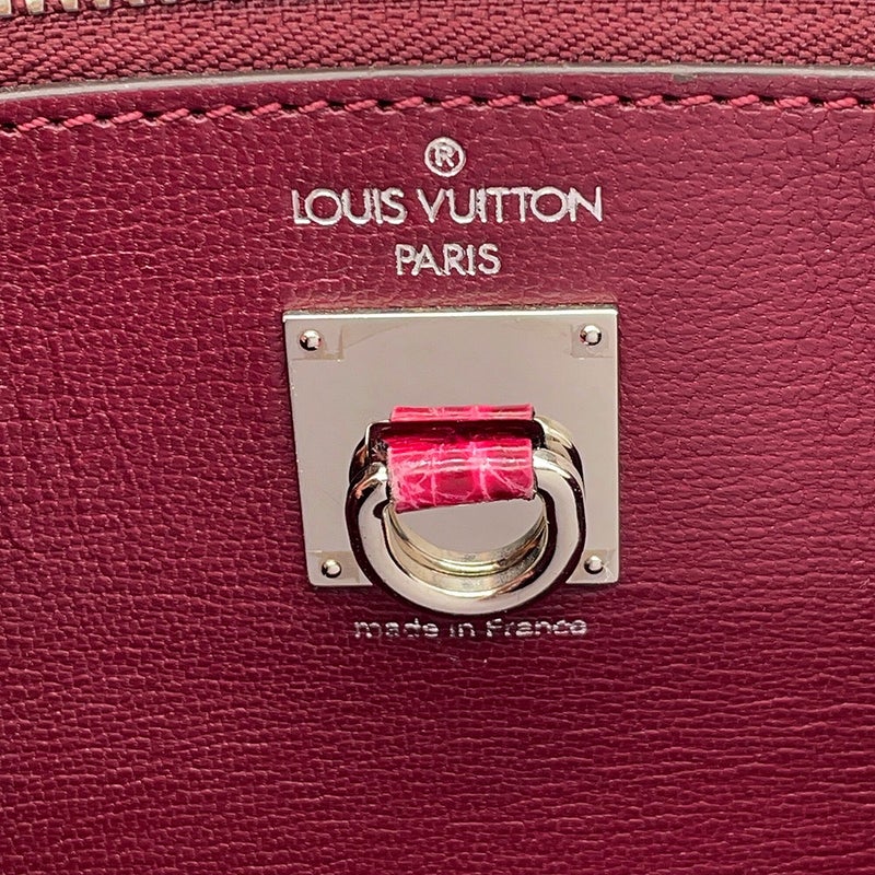 ルイヴィトン ハンドバッグ アリゲーター シティ・スティーマー PM LOUIS VUITTON ヴィトン バッグ 2way ショルダーバッグ