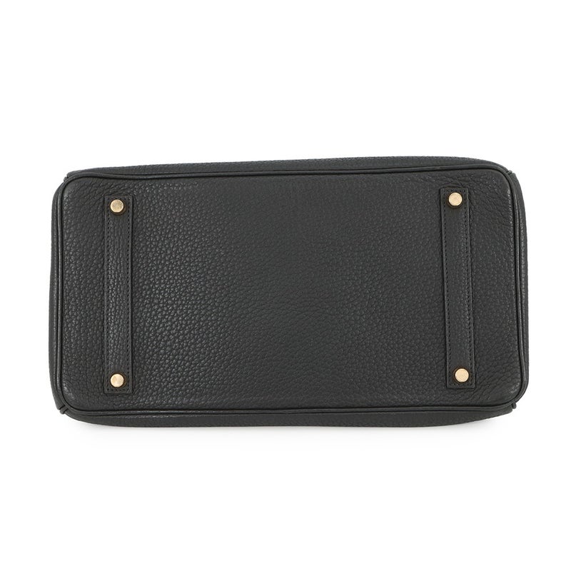 エルメス バーキン35 ブラック/ゴールド金具 トゴ □F刻印 HERMES Birkin ハンドバッグ 黒