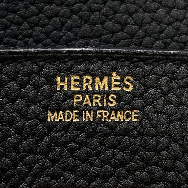 エルメス バーキン35 ブラック/ゴールド金具 トゴ □F刻印 HERMES Birkin ハンドバッグ 黒