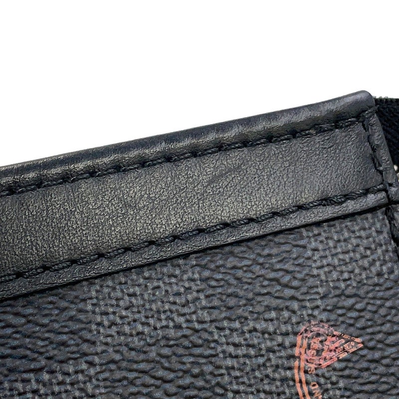 ルイヴィトン ショルダーバッグ ダミエ・グラフィット ガストン・ウェラブルウォレット N64608 LOUIS VUITTON 黒 ブラック