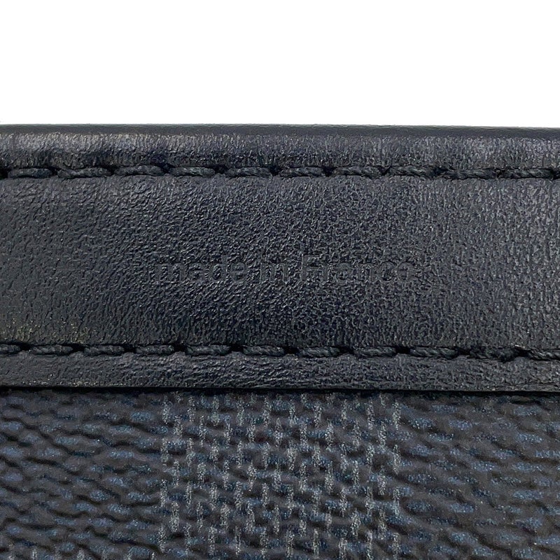 ルイヴィトン ショルダーバッグ ダミエ・グラフィット ガストン・ウェラブルウォレット N64608 LOUIS VUITTON 黒 ブラック