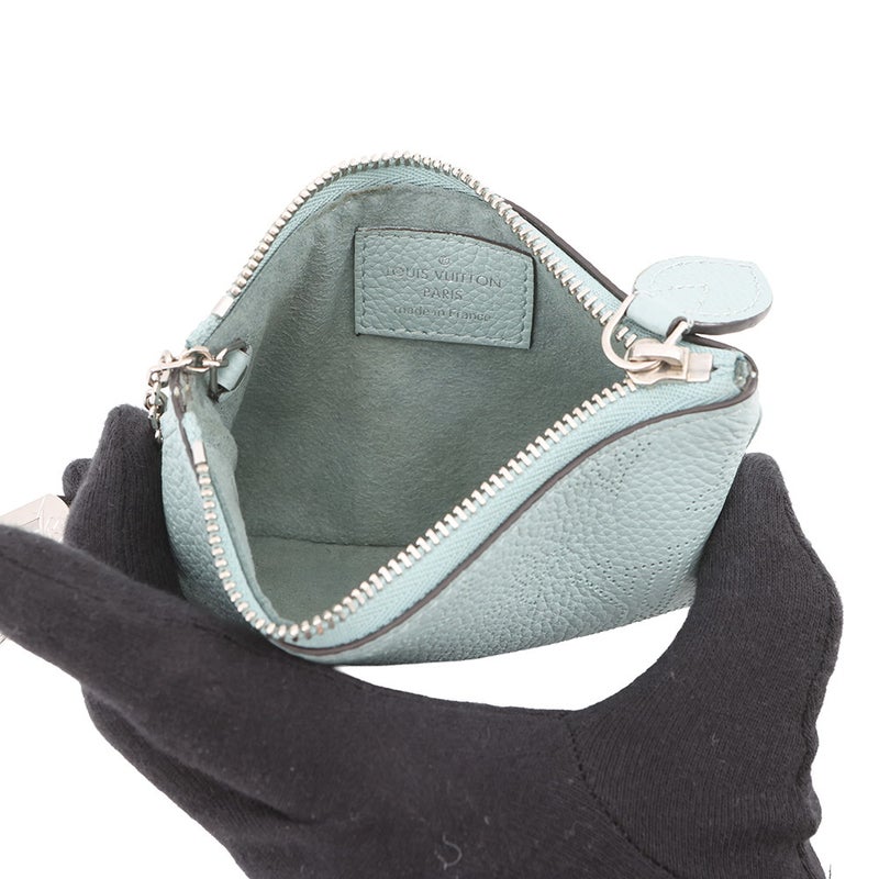 ルイヴィトン コインケース モノグラム・マヒナ ポシェット・クレ M80696 LOUIS VUITTON 小銭入れ