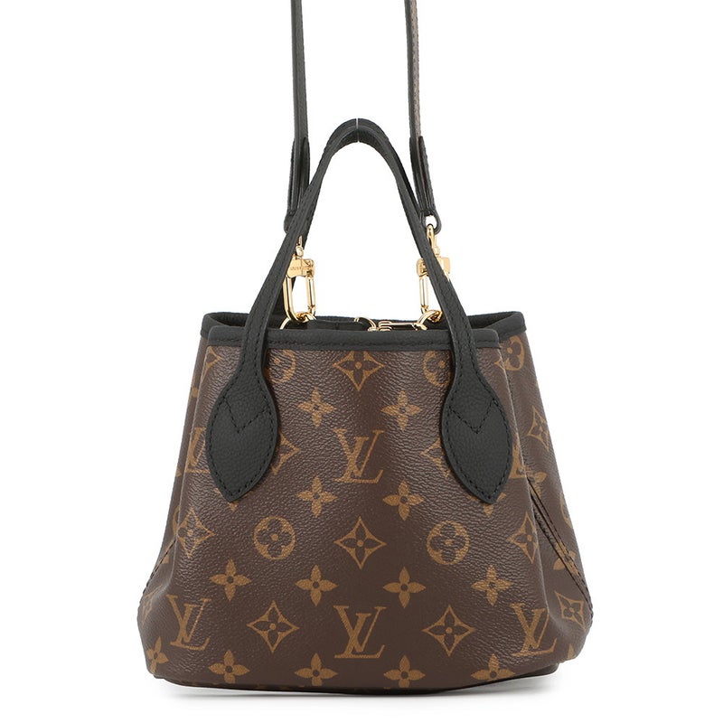 ルイヴィトン トートバッグ モノグラム ネヴァーフル・インサイドアウトBB M12099 2way 黒 ブラック リバーシブル