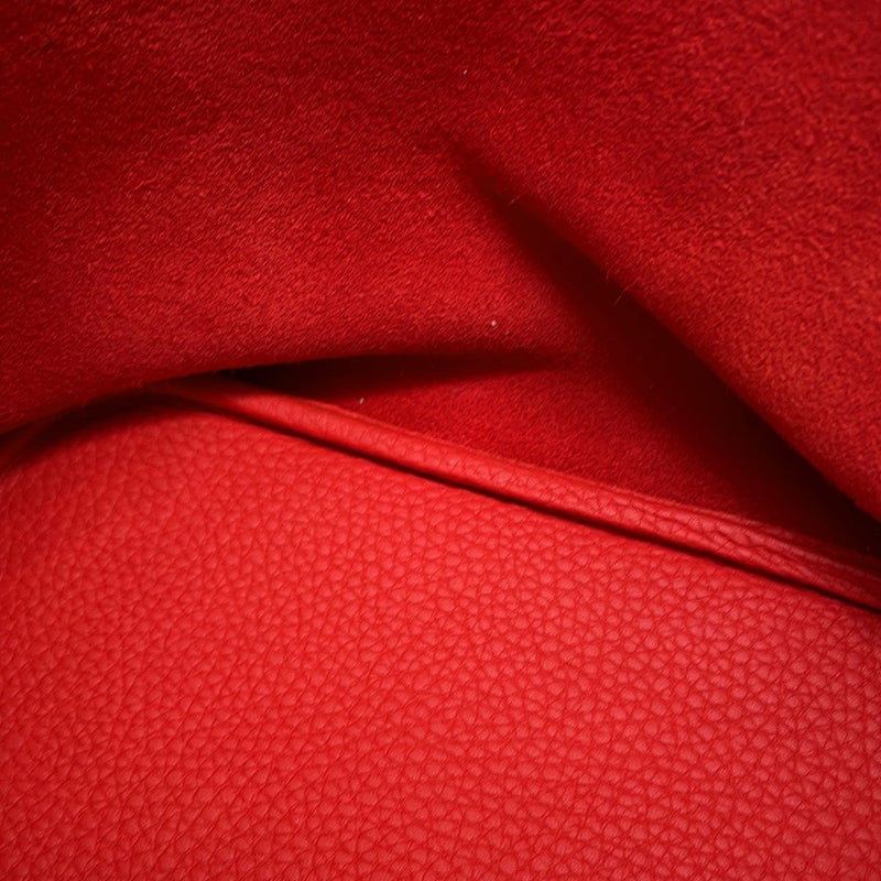 エルメス ピコタンロックGM エクラ ルージュトマト/ローズエグランタイン/シルバー金具 トリヨンクレマンス/スイフト X刻印