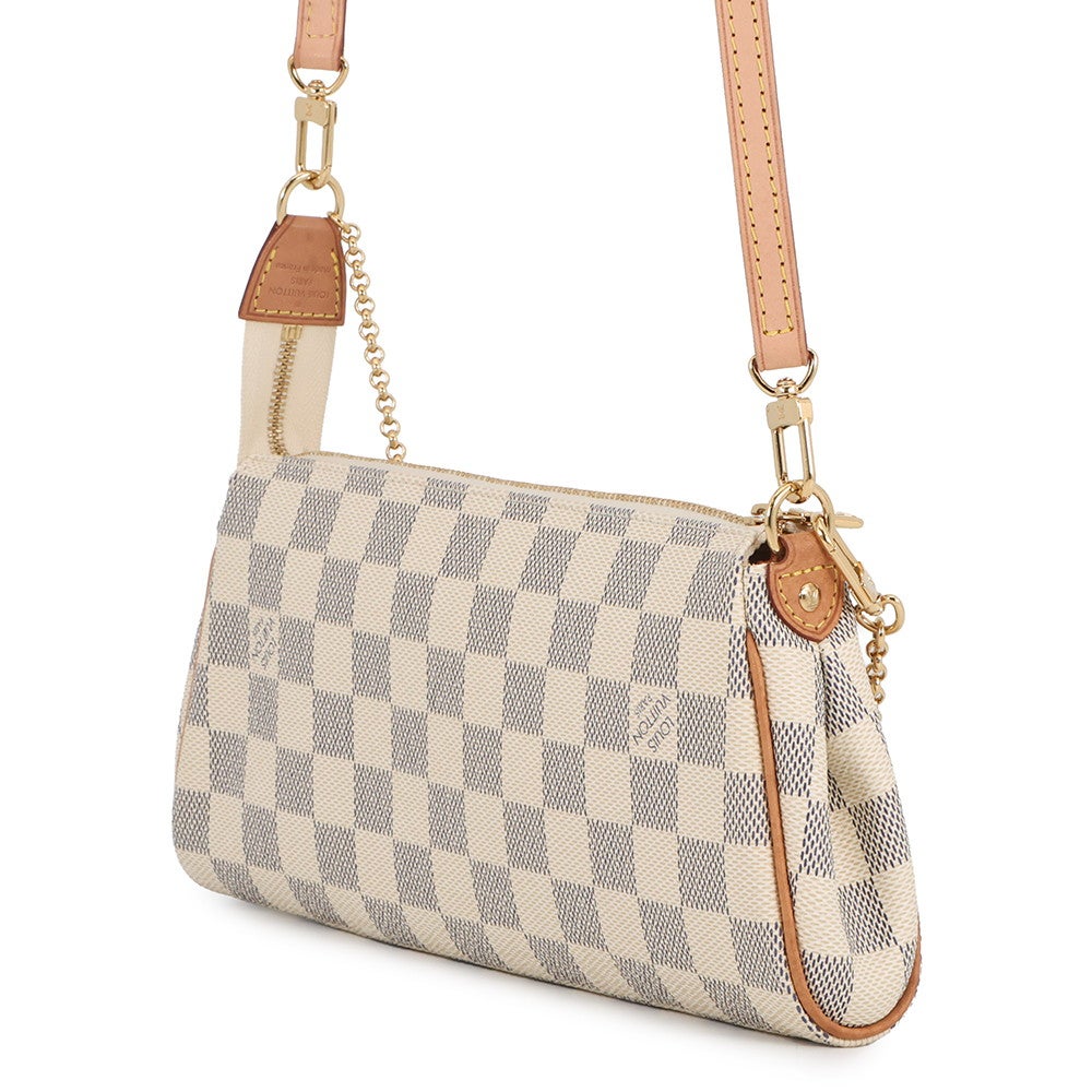 ルイヴィトン ダミエ アズール エヴァ N55214 ショルダーバッグ LOUIS VUITTON】ルイヴィトン『ダミエ アズール エヴァ』N55214