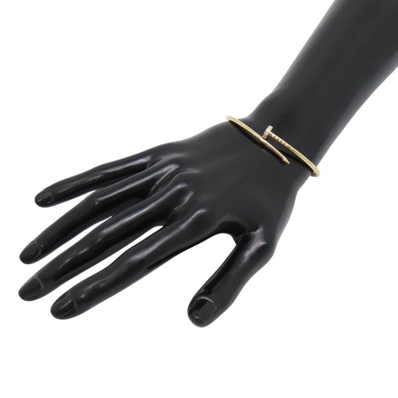 カルティエ ブレスレット ジュスト アン クル スモールモデル SM ダイヤモンド 20P 計0.18ct K18YG サイズ16 B6066116 Cartier