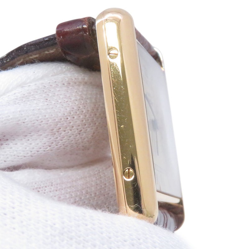 カルティエ マストタンク LM ヴェルメイユ 681006 Cartier 腕時計 アイボリー文字盤