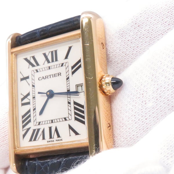 カルティエ タンク ルイ カルティエ LM W1529756 Cartier 腕時計 白文字盤
