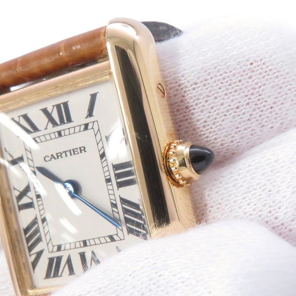 カルティエ タンク ルイ カルティエ SM W1529856 Cartier 腕時計 アイボリー文字盤