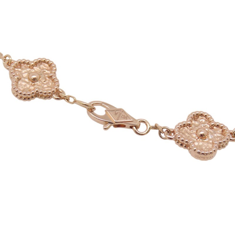 ヴァンクリーフ＆アーペル ブレスレット スウィート アルハンブラ ブレスレット 6モチーフ K18PGピンクゴールド VCARO8DD00