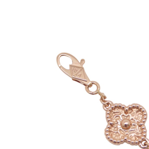 ヴァンクリーフ＆アーペル ブレスレット スウィート アルハンブラ ブレスレット 6モチーフ K18PGピンクゴールド VCARO8DD00