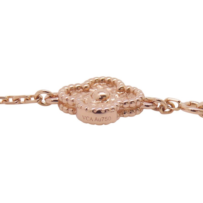 ヴァンクリーフ＆アーペル ブレスレット スウィート アルハンブラ ブレスレット 6モチーフ K18PGピンクゴールド VCARO8DD00