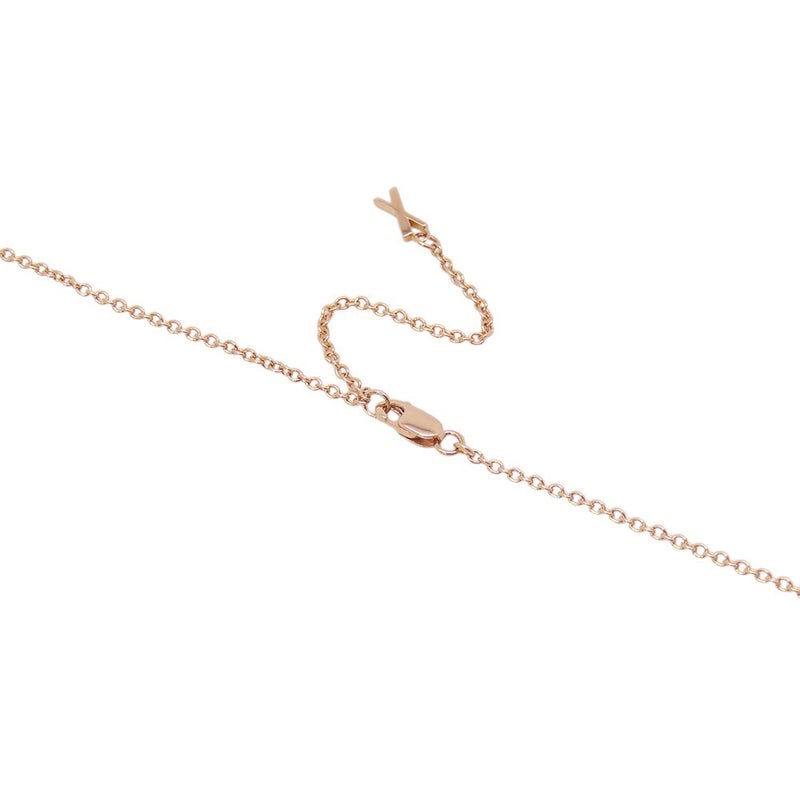 ティファニー ネックレス アトラスX クローズド サークル ダイヤモンド 計0.57ct K18PGピンクゴールド Tiffany&Co. ペンダント