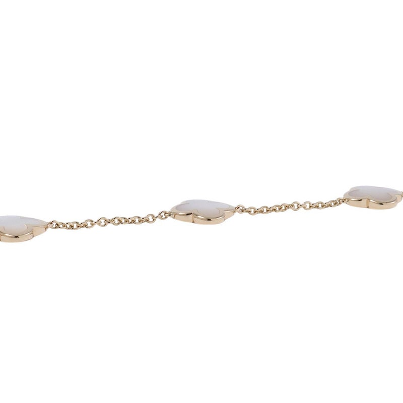 ヴァンクリーフ＆アーペル ブレスレット ピュア アルハンブラ ブレスレット 4モチーフ マザーオブパール K18YG VCARA36300