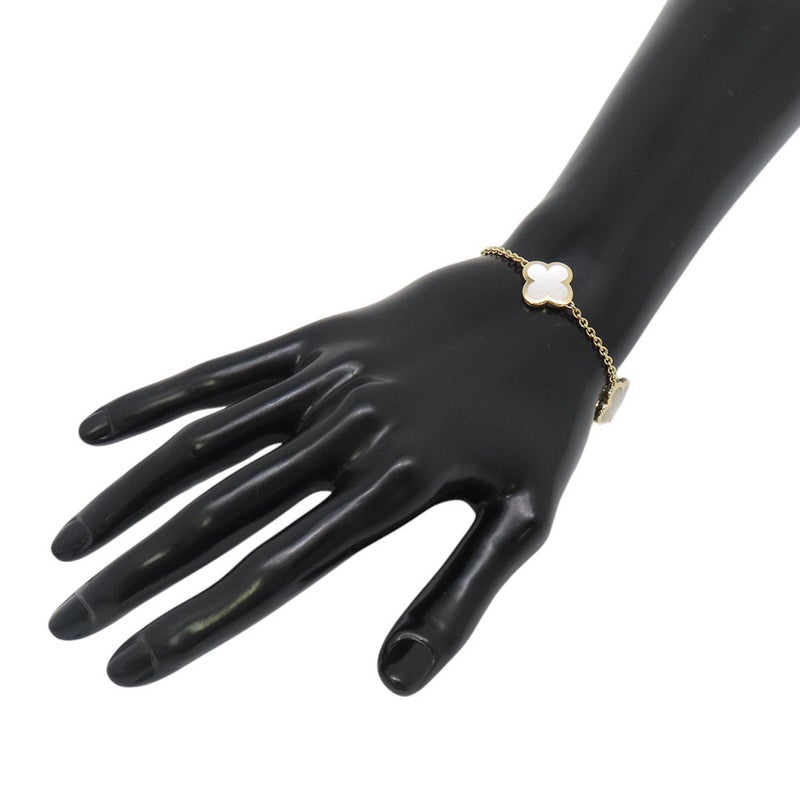 ヴァンクリーフ＆アーペル ブレスレット ピュア アルハンブラ ブレスレット 4モチーフ マザーオブパール K18YG VCARA36300