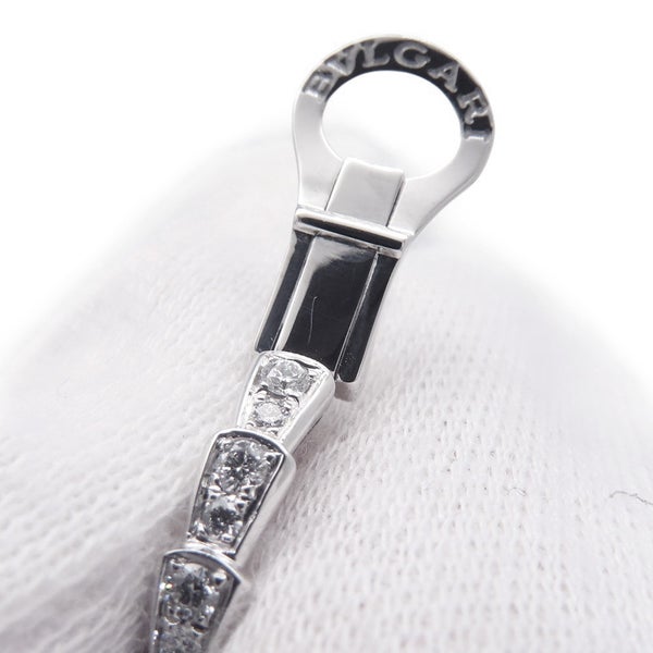 ブルガリ ピアス セルペンティ ヴァイパー イヤリング ダイヤモンド 計0.75ct K18WGホワイトゴールド 358360 BVLGARI