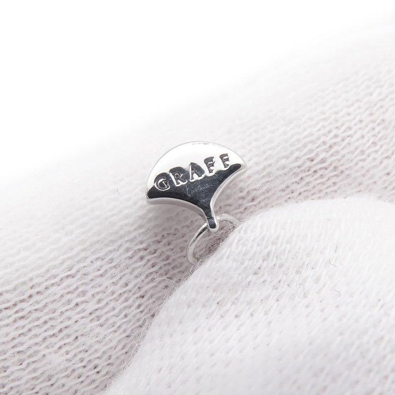 グラフ ネックレス ダブル バタフライ シルエット ダイヤモンド ペンダント ダイヤ 計0.53ct K18WGホワイトゴールド RGP745