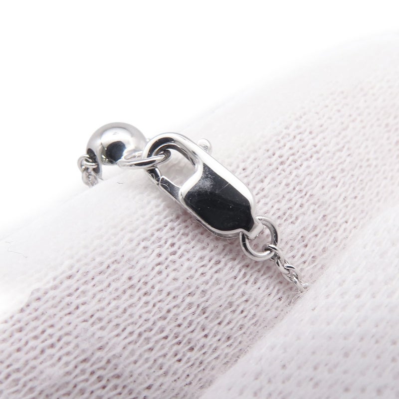 グラフ ネックレス ダブル バタフライ シルエット ダイヤモンド ペンダント ダイヤ 計0.53ct K18WGホワイトゴールド RGP745