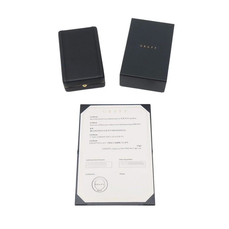 グラフ ネックレス ダブル バタフライ シルエット ダイヤモンド ペンダント ダイヤ 計0.53ct K18WGホワイトゴールド RGP745