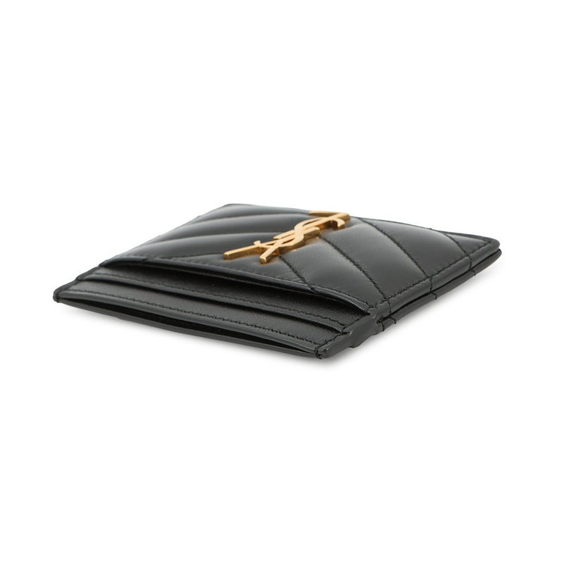 サンローランパリ カードケース カサンドラ マテラッセ ラムスキン 423291 SAINT LAURENT PARIS 黒
