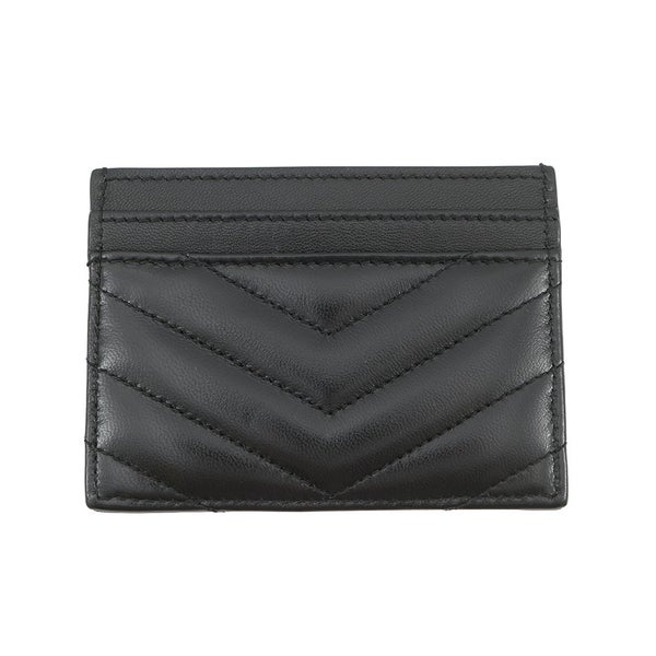 サンローランパリ カードケース カサンドラ マテラッセ ラムスキン 423291 SAINT LAURENT PARIS 黒