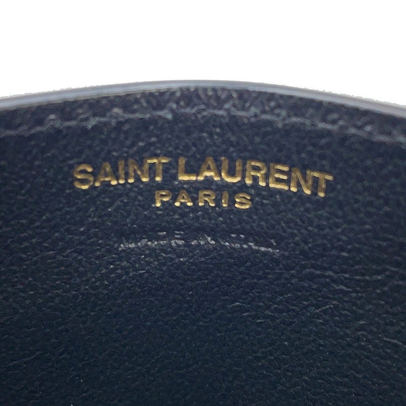 サンローランパリ カードケース カサンドラ マテラッセ ラムスキン 423291 SAINT LAURENT PARIS 黒