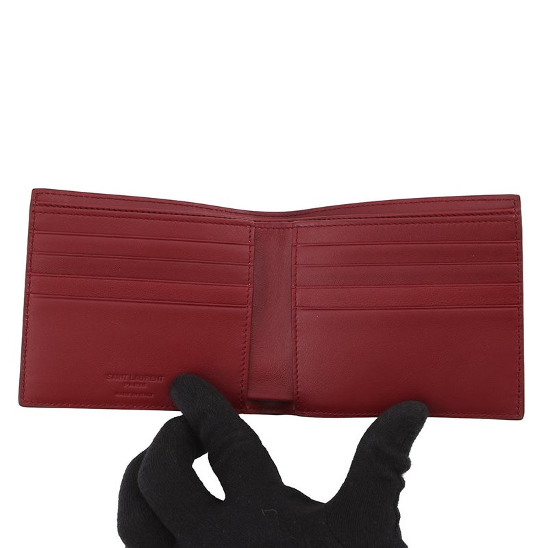 サンローランパリ 二つ折り財布 イースト/ウエスト ウォレット パテントレザー 396307 SAINT LAURENT PARIS