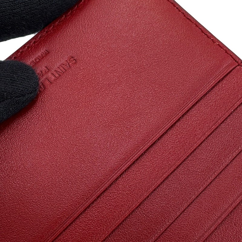 サンローランパリ 二つ折り財布 イースト/ウエスト ウォレット パテントレザー 396307 SAINT LAURENT PARIS