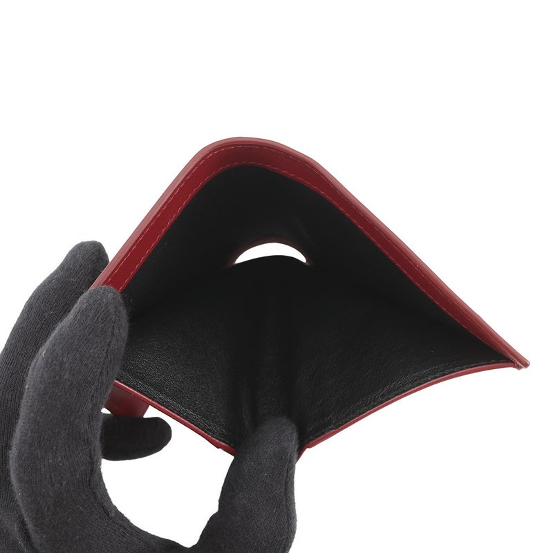 サンローランパリ 二つ折り財布 クレジットカードウォレット パテントレザー 668726 SAINT LAURENT PARIS