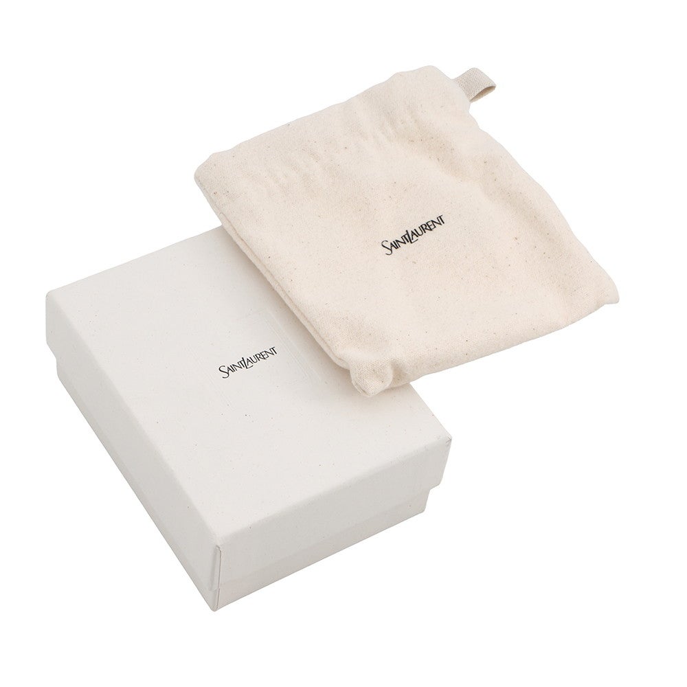 サンローランパリ 二つ折り財布 クレジットカードウォレット パテントレザー 668726 SAINT LAURENT PARIS サンローランパリ 二つ折り財布 クレジットカードウォレット パテント