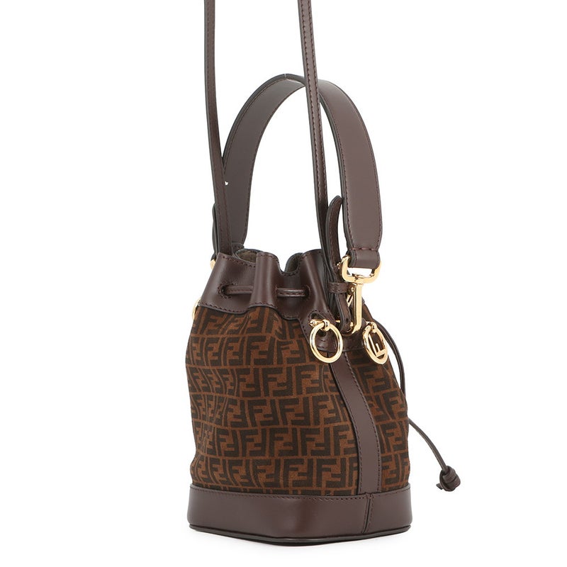 フェンディ ハンドバッグ ズッキーノ モントレゾール ミニ 8BS010 FENDI 2wayショルダーバッグ