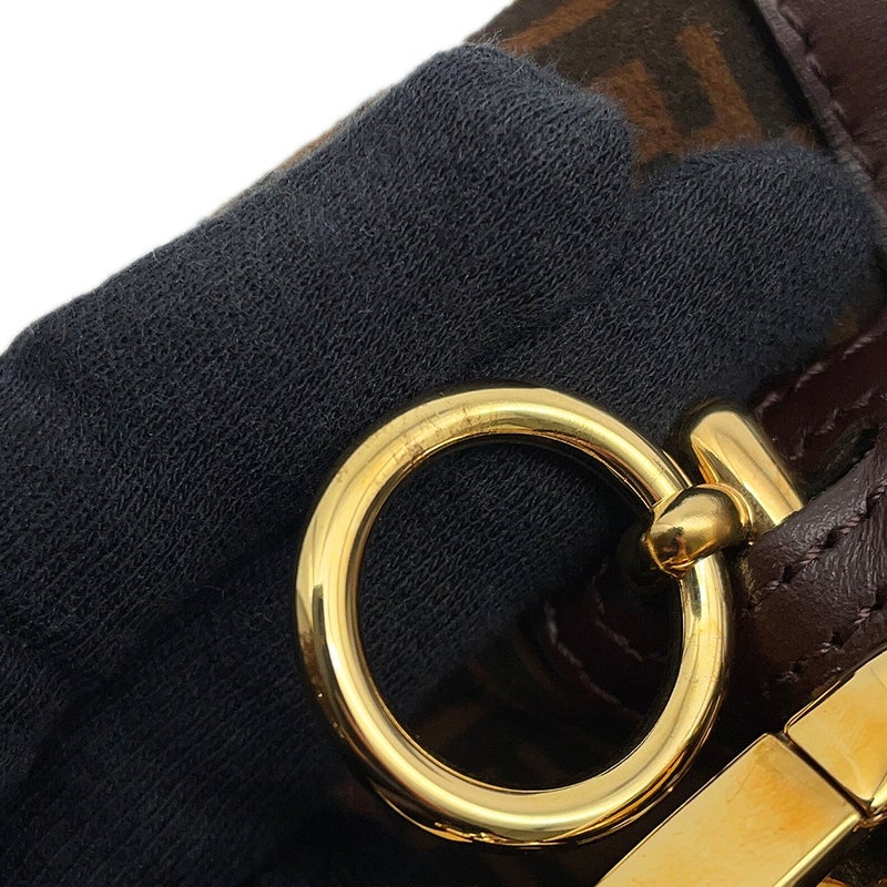 フェンディ ハンドバッグ ズッキーノ モントレゾール ミニ 8BS010 FENDI 2wayショルダーバッグ