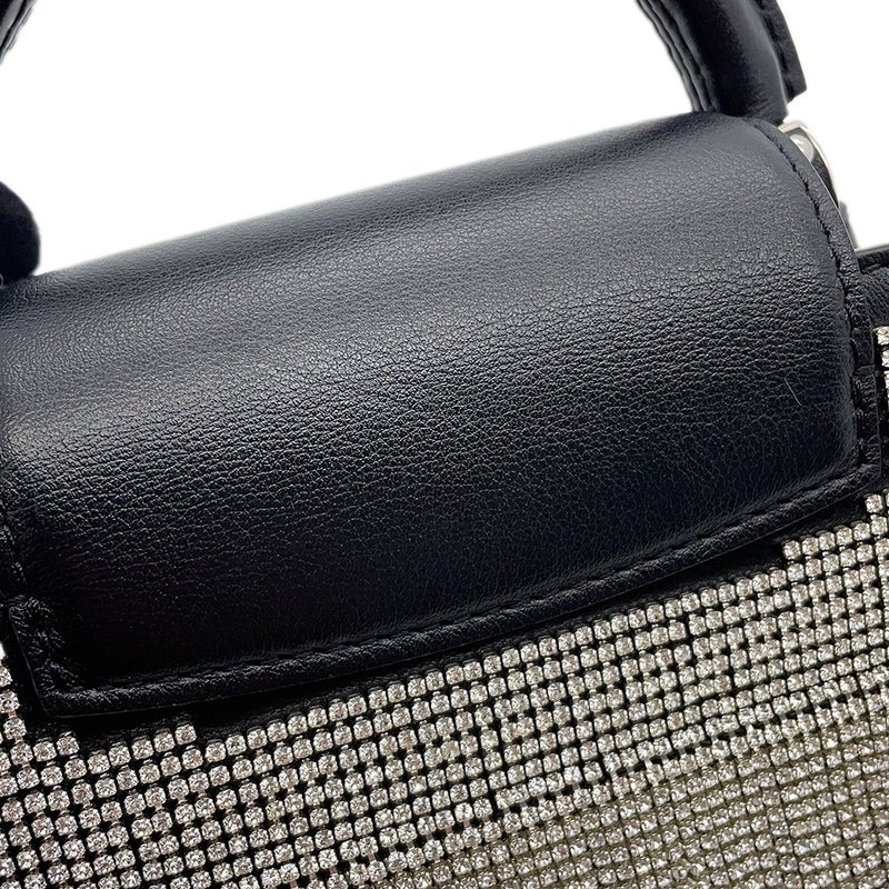 ルイヴィトン ハンドバッグ カーフレザー/ラインストーン カプシーヌ EW ミニ M14814 2wayショルダーバッグ 25SS